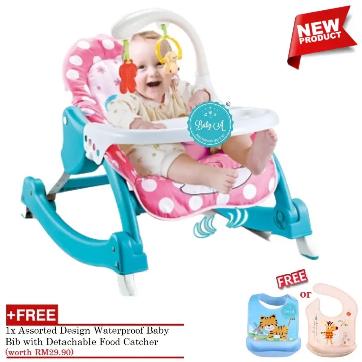 infant chair with tray