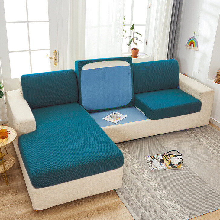 Bọc Ghế Sofa, Tấm Bọc Bảo Vệ Ghế, Nệm Ghế Sofa Co Giãn Trang Trí Nhà Cửa Thay Thế Vải