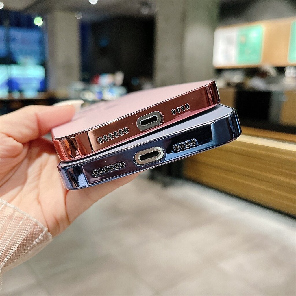 Mạ sang trọng viền mờ Ốp điện thoại cho Iphone 14 13 12 11 Pro Max 14 Plus 13 14 Pro Max bảo vệ máy ảnh mặt sau cứng bằng nhựa PC Bìa