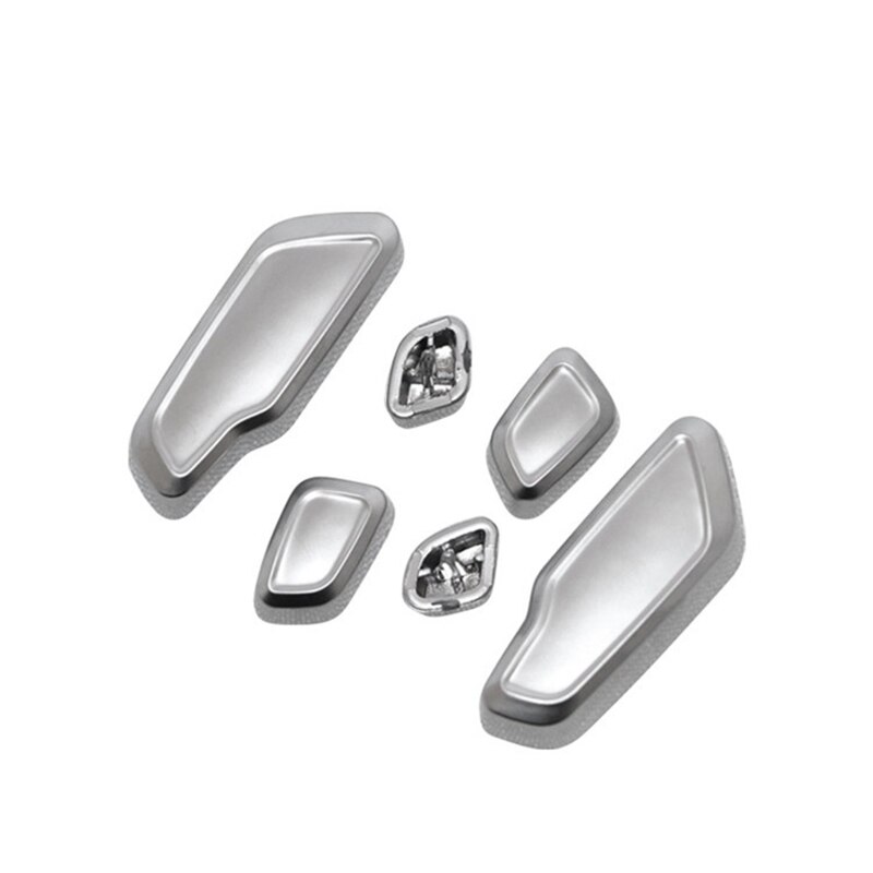 Car Seat Adjustment Switch Button Trim Decoration Stickers For Mercedes Benz C E Class W204 W212 Car Styling Essories