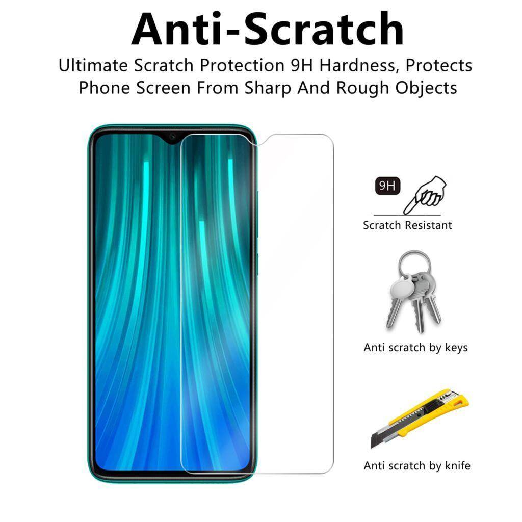 [SONGFUL] 2PCS For Xiaomi Redmi Note 8 Pro Screen Protector Tempered Glass