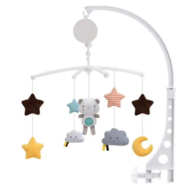 baby girl crib musical mobile