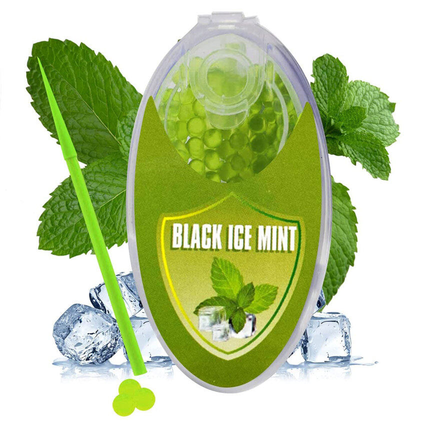 Sachet Mix 200 Menthol Balls with Filter Stick Fragrance Balls Capsule Flavor Balls with DIY Face Cover Filter