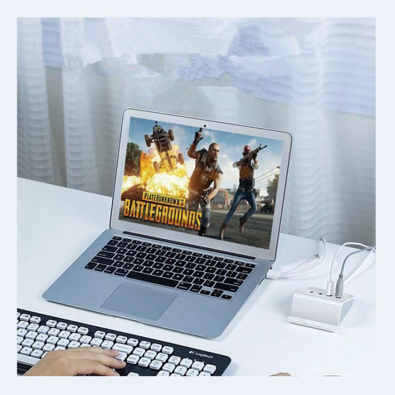 Bộ chuyển đổi cáp USB 2.0 OTG 4 cổng Hub Type C Hub Micro USB HUB mở rộng cho điện thoại thông minh, máy tính bảng có chức năng OTG