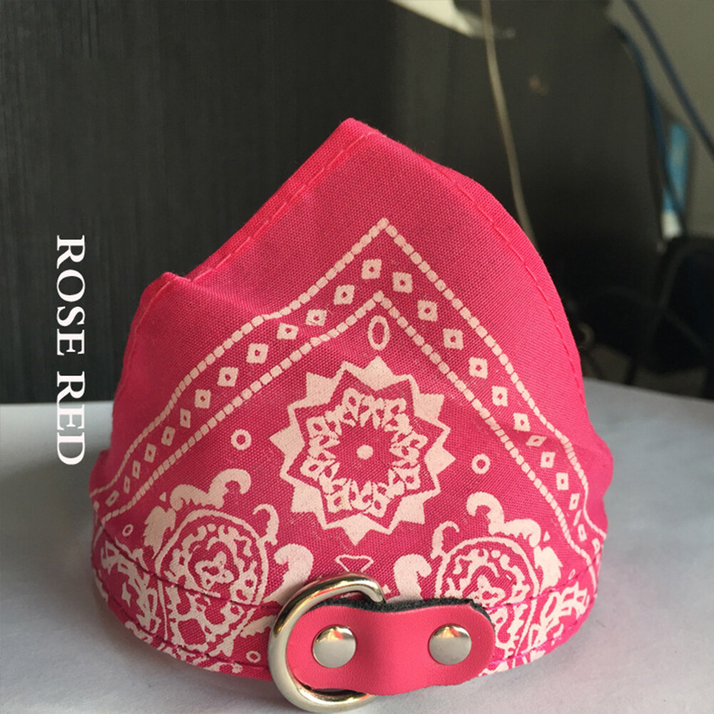 Adjustable Pet Cat Soft Scarf Collars Neckerchief Necklace trigon Pet accessories Adjustable Small Dog Scarf