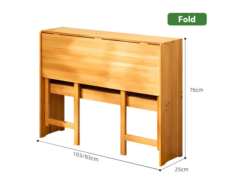Folding desk computer desk desk student home small desktop solid wood bedroom bedside writing workbench