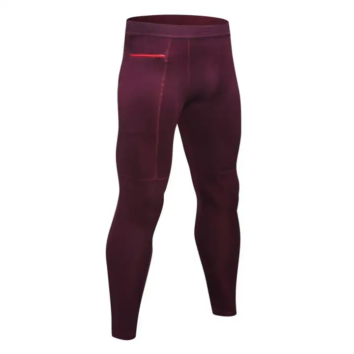 mens compression tights with pockets