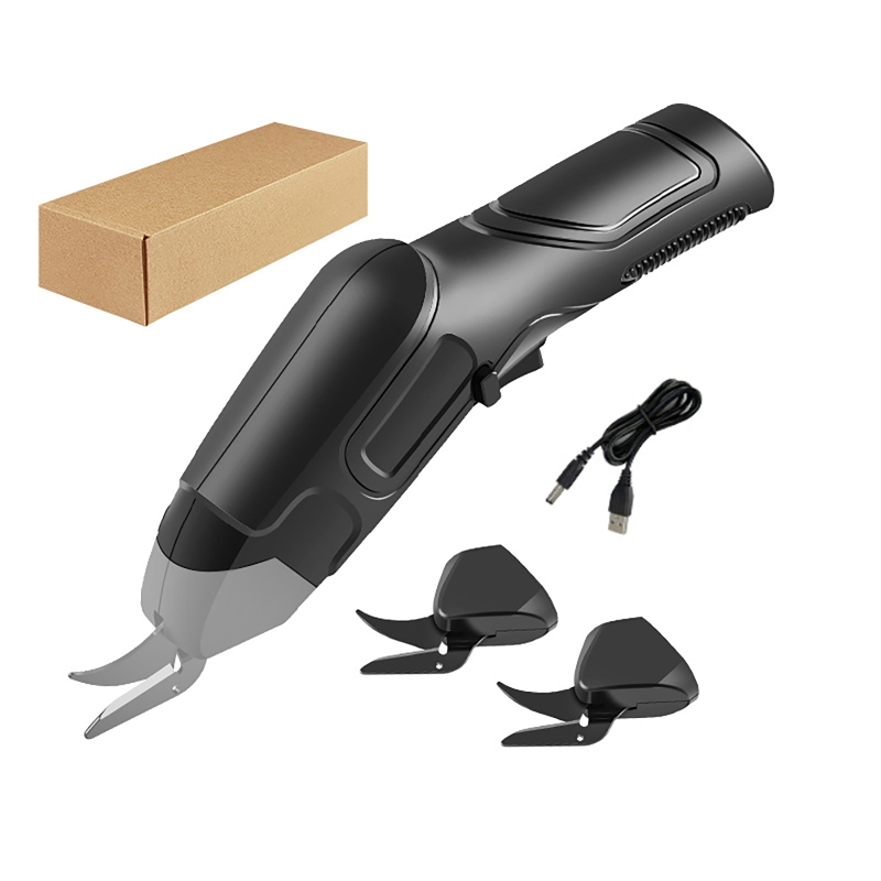 Fabric Rechargeable Electric Scis-sors Wireless Battery Cutter Cloth ...