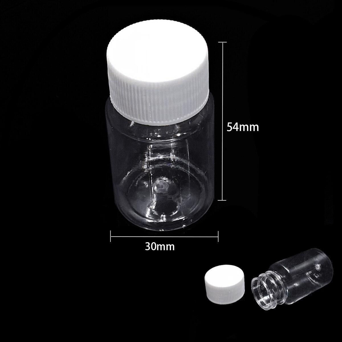 Transparent Plastic Storage Jewelry Box Compartment Container For Beads Organizer Earring Box Rectangle Case Jewellery Gift Boxes