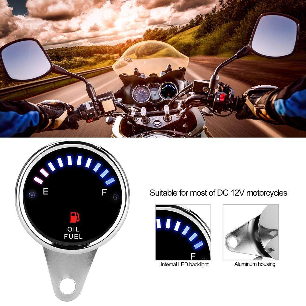 Motorcycle Accessories Digital Electronics Odometer Motor Instrument Fuel gauge