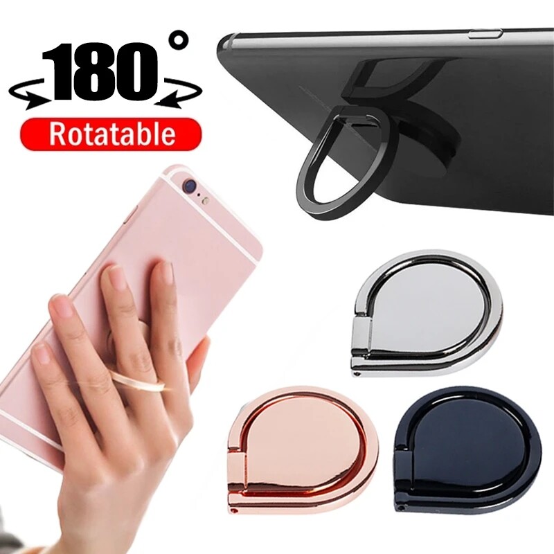 360° Mobile Phone Ring Bracket Drop-shaped Ring Mobile Phone Magnetic Suction Bracket Portable Car Mobile Phone Bracket Universal