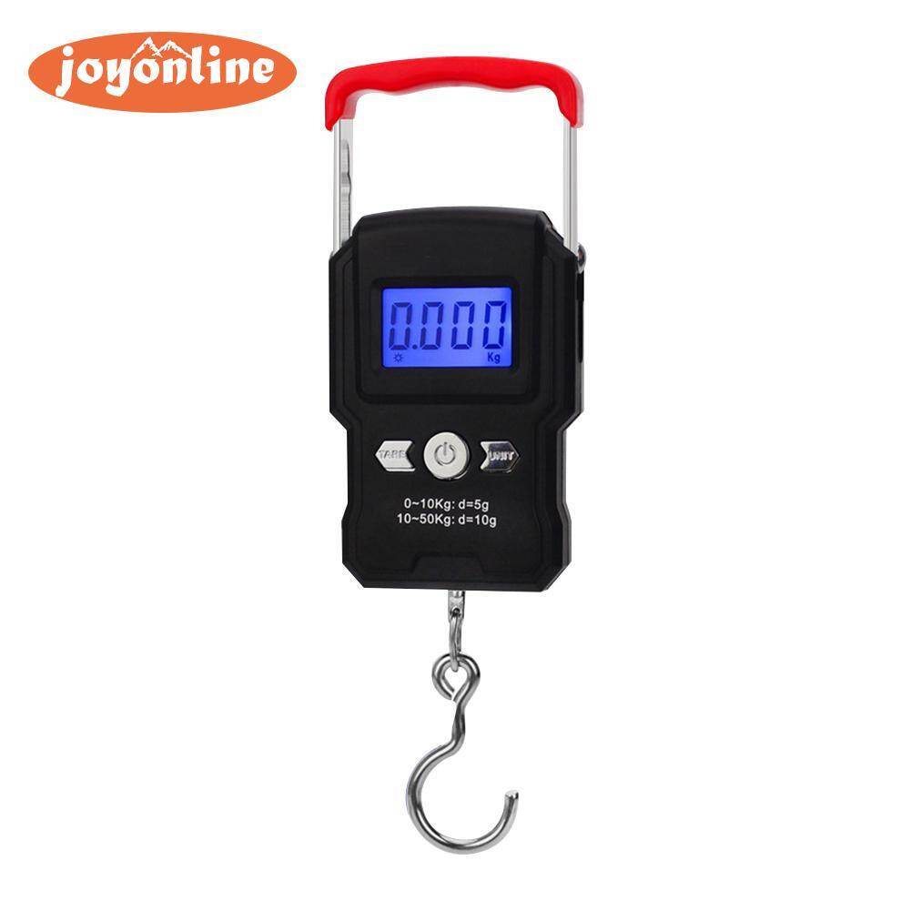 50kg Mini Weighting Electronic Scales Retractable Travel Luggage Scale