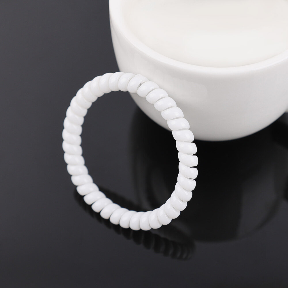 Simple Phone Cord Hair Band Thin Bracelet Hair Rope New Headband Hair Ponytail Elastic Rubber Band Korean Hair Accessories