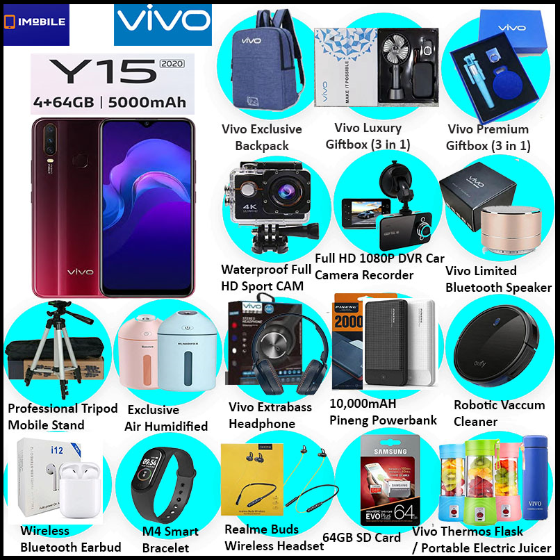 10 Hp Vivo Ram 4gb Terbaik 2020 Vivo Y15 2020 Smartphone 4gb Ram 64gb Rom Free Gifts Original Vivo Malaysia