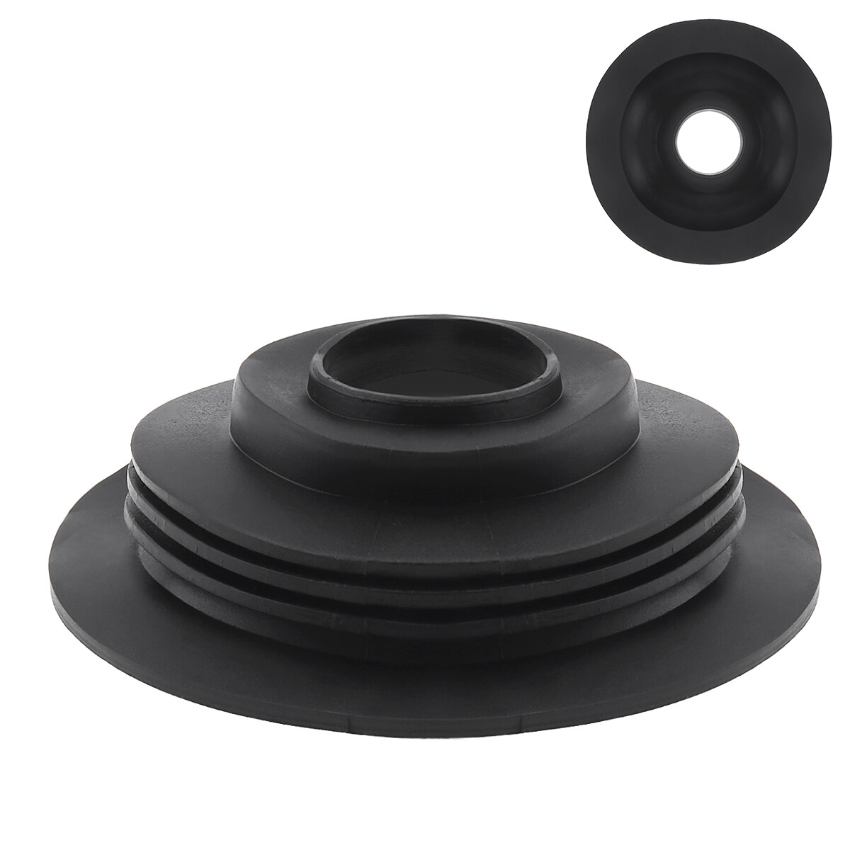 Universal Dust Cover Sealing Cap Black Car Clean Dustproof Housing for LED Headlight