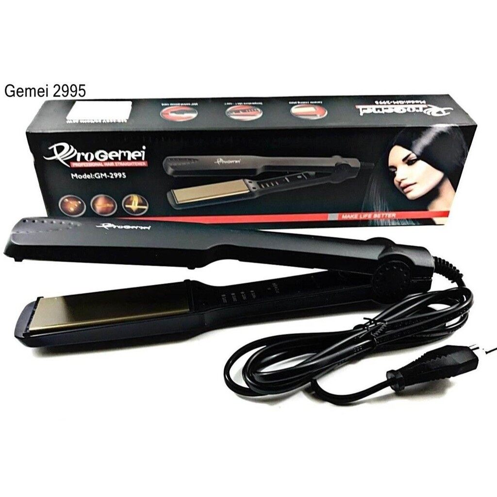 PROGEMEI GM 2995 PROFESSIONAL HAIR STRAIGHTENER Progemei Gm 2995 Straighten Hair Comb Straight Ahead Hair Straightener Lazada Lazada