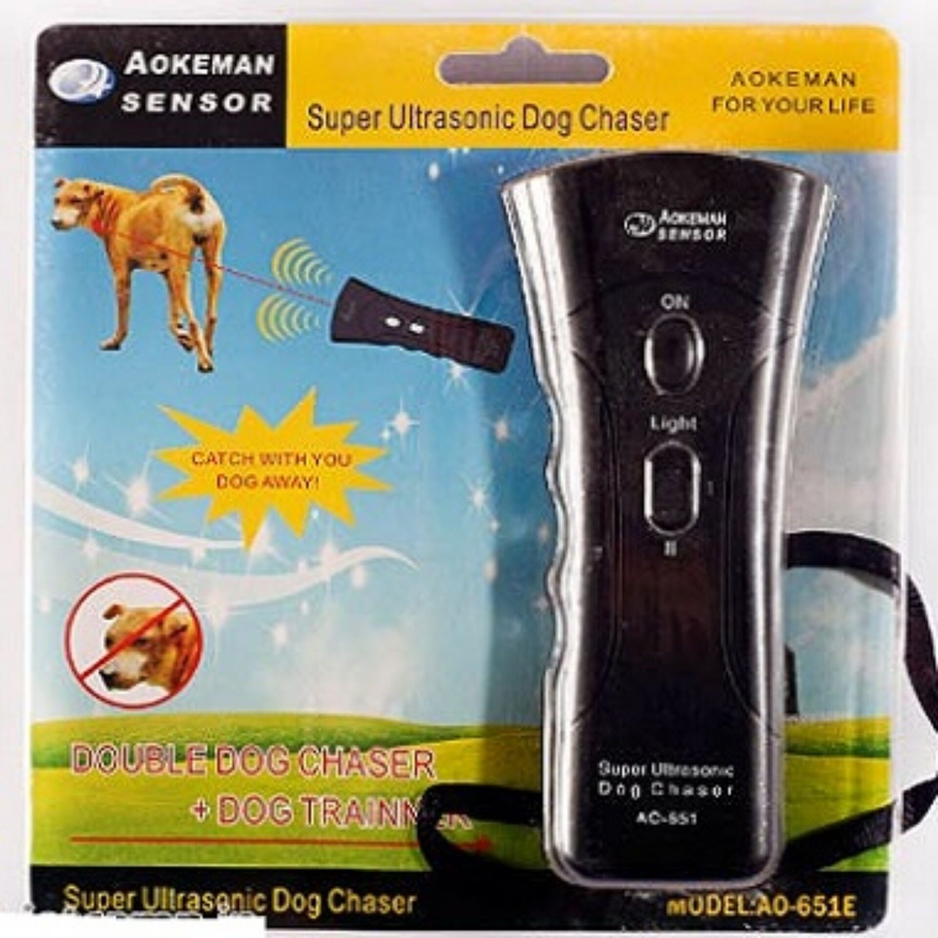 super ultrasonic dog chaser