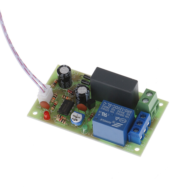AC 220V Trigger Delay Switch Turn On Off Board Timer Relay Module PLC Adjustable