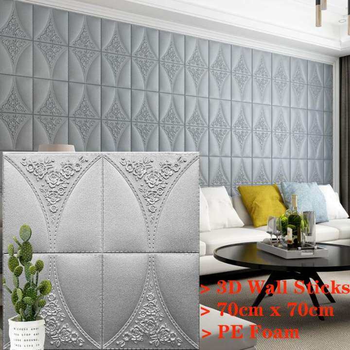 Pe Foam 3d Wall Stickers Home Decor Wallpaper Diy Brick Living Room Kids Bedroom Decorative Sticker 70 70cm Lazada - Wall Stickers Home Decor Wallpaper Pe Foam 3d Wall Stickers Home Decor Wallpaper Diy Brick Living Room Kids Bedroom Decorative Sticker 70 70cm Lazada - Wall Stickers Home Decor Wallpaper
