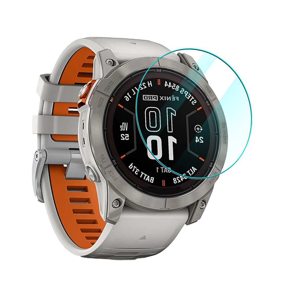 Full Cover Tempered Glass for Garmin Fenix 7 Pro Screen Protector Glass Compatible with Garmin Fenix 7 Pro Series Front Film HD