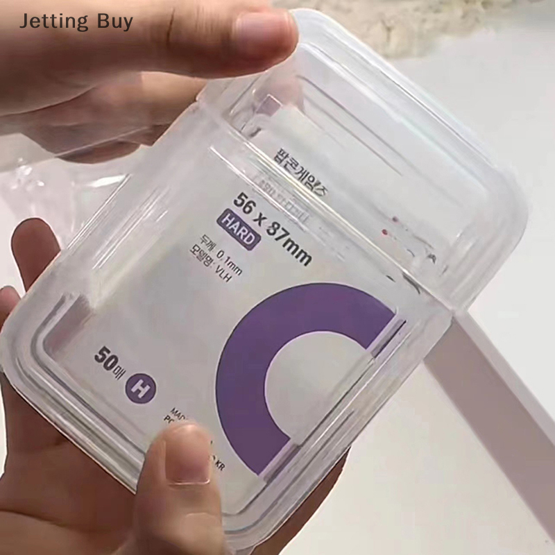 Flash Sale Collection Container Case Plastic Transparent Storage Box Small Clear Store box With Lid jewelry Finishing Accessories