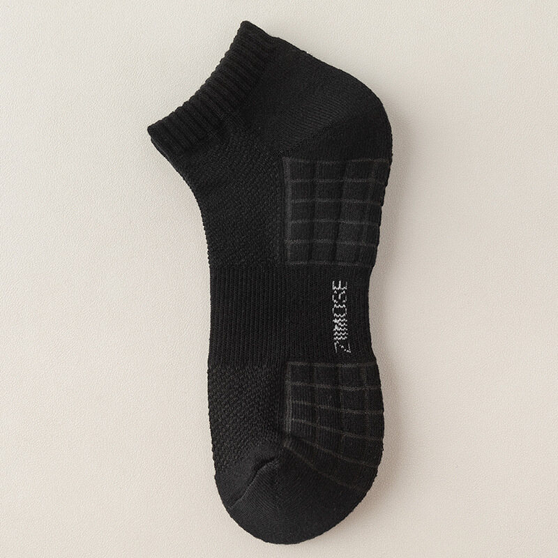 1Pair Men Autumn Winter Socks Breathable Cotton Sports Sock Breathable Deodorant Business Sports Socks
