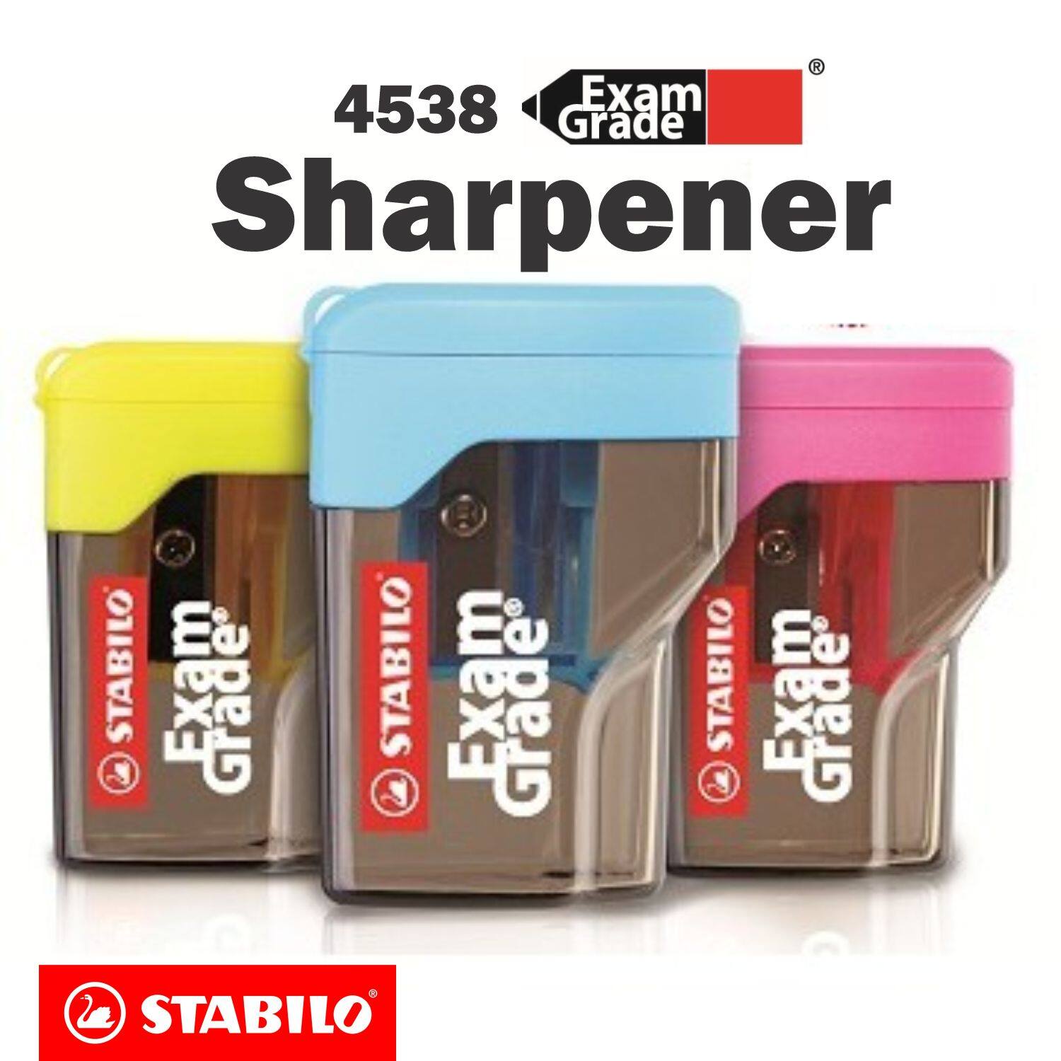 Stabilo Exam Grade Sharpener 4538 (With Stopper) Lazada