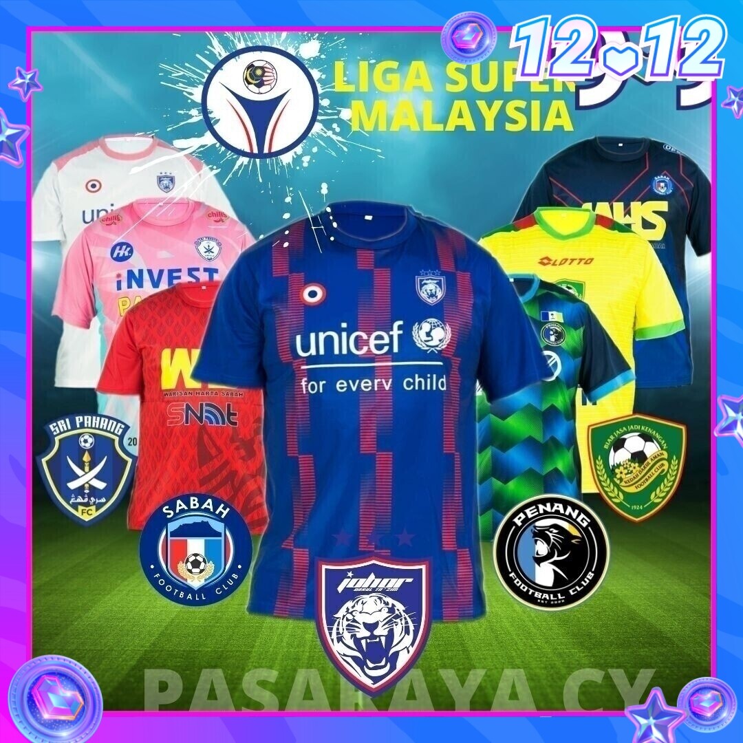 CY 3107 New jerseys Jersey Shirt /Baju Bola Malaysia Liga