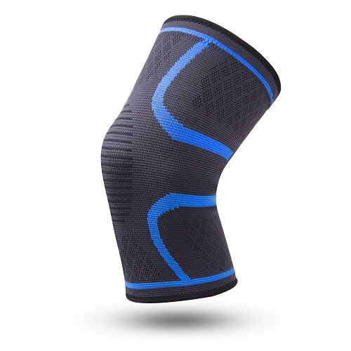 Happybuyner 1PCS Sports Compression Knee Brace Support Pad Guard Gym Protector Unisex Nylon Elastic Breathable Knee Sleeve