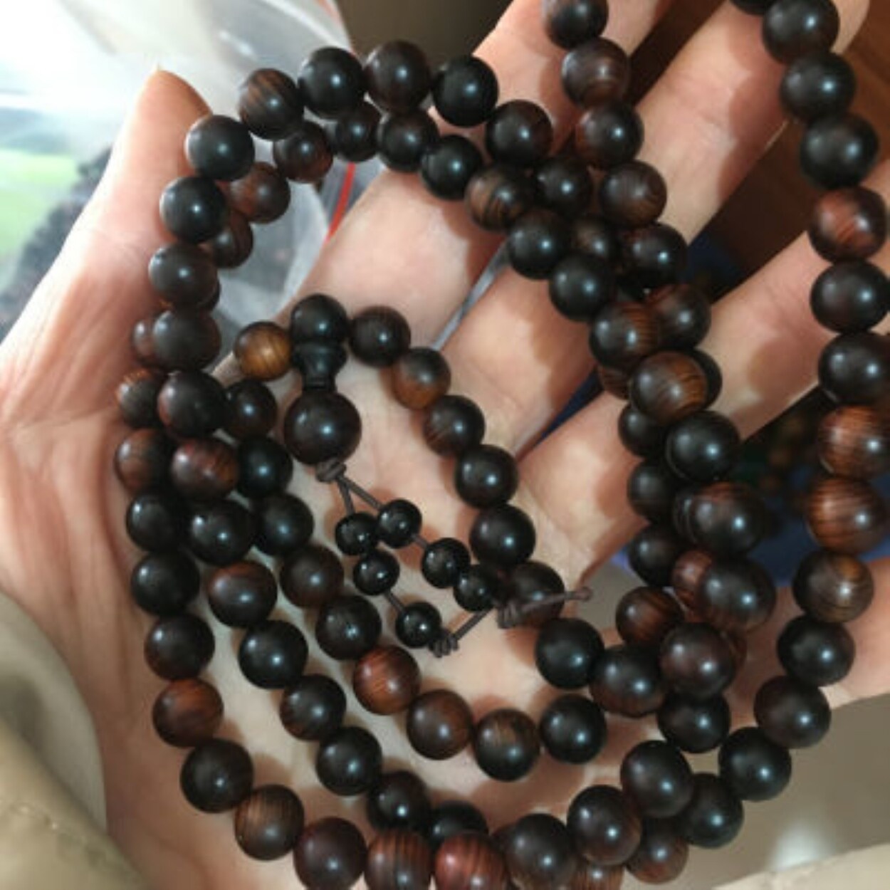 Thuja lightning strike wood specification 0.8/108 lightning strike wood bracelet
