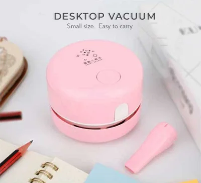Mini Vacuum Cleaner USB Rechargeable Battery Powered Vacuum Keyboard Table Vacuum Desk Table Cleaner