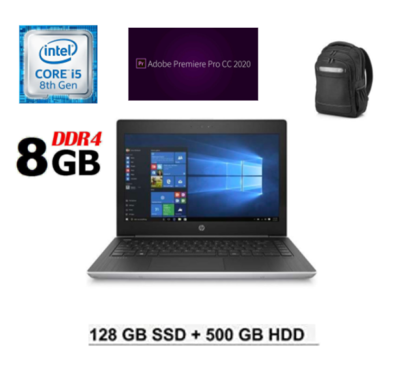 HP ProBook 430 G5 - 13.3 - Core i5 8250U - 8 GB RAM - 128 GB SSD + 500 GB HDD Malaysia