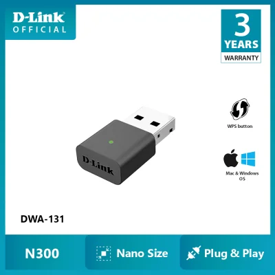 D-Link DWA-131 High Speed Wireless N300 NANO Mini USB WiFi Adapter Receiver 802.11n Wi-Fi Dongle with soft AP