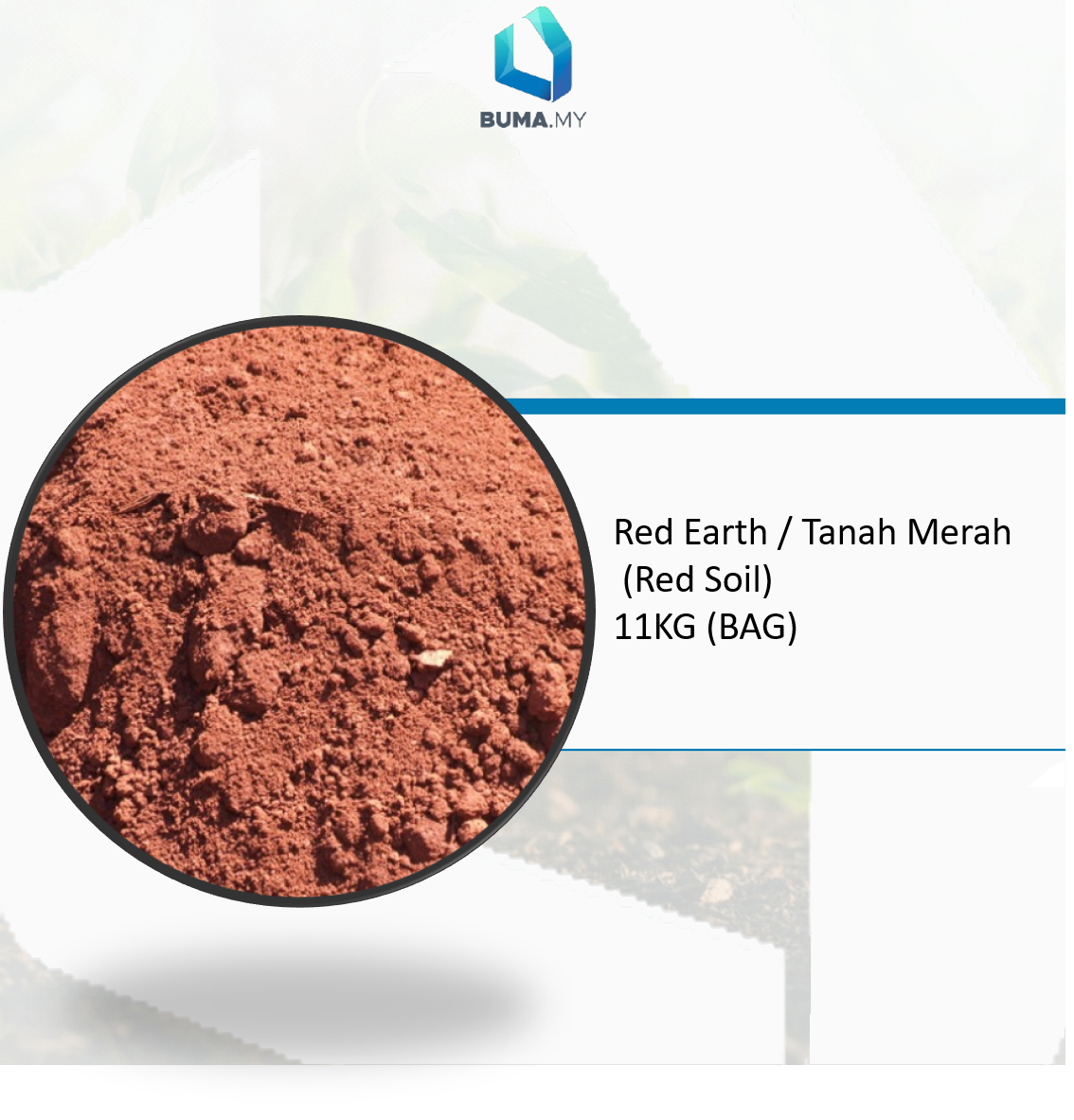 Red Earth / Tanah Merah (Red Soil) 11KG (BAG) 红土 泥土 Lazada