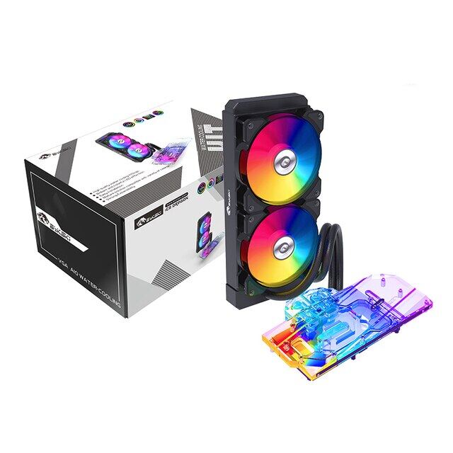 Bykski Graphics GPU AIO Cooler Block For Gigabyte RTX 3080 3090 Gaming