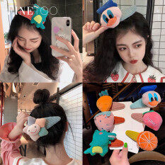 ★Cũng Tốt★1 Cái Phim Hoạt Hình Hàn Quốc Sang Trọng Kẹp Tóc Thời Trang Rửa Mặt Clip Bangs Kẹp Tóc Trái Cây Lớn Clips Phụ Nữ Cô Gái Tóc Phụ Kiện Dễ Thương Động Vật