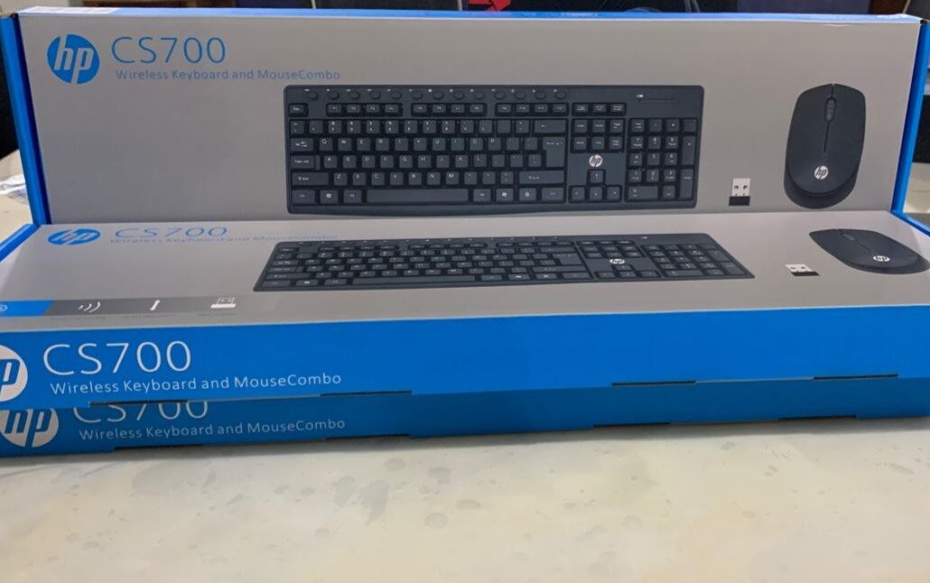 HP COMBO WIRELESS SET KEYBOARD MOUSE HP CS700 Lazada