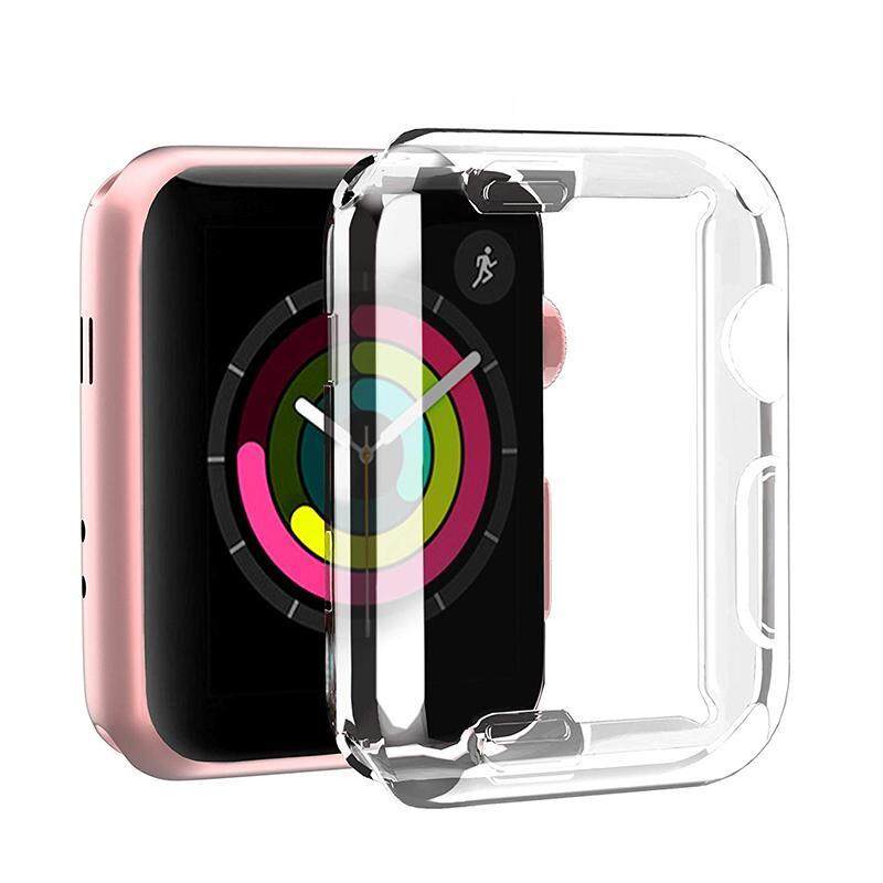 Ốp Cho Apple Watch Series 6 5 4 40Mm & 44 Mm Series 2 3 38Mm & 42 Mm Ốp Trong Suốt Series 7 41Mm 45Mm Ốp Bảo Vệ Màn Hình TPU Xung Quanh Ốp Bảo Vệ Độ Nét Cao thumbnail