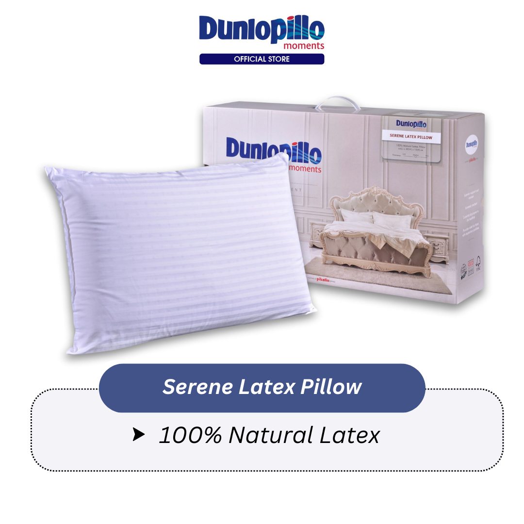 Dunlopillo Serene Latex Pillow Lazada