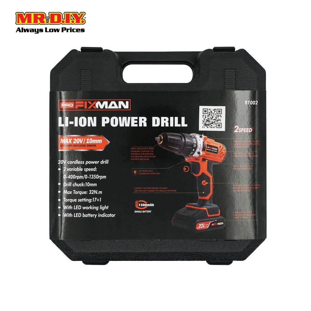 Mr diy best sale fixman drill