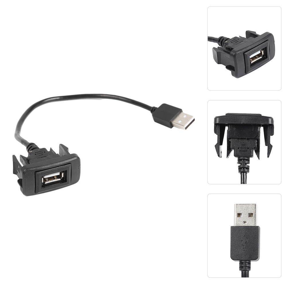 Cổng USB Nối Dài Gắn Bảng Điều Khiển Xe Hơi Bộ Chuyển Đổi Cáp Cho Toyota