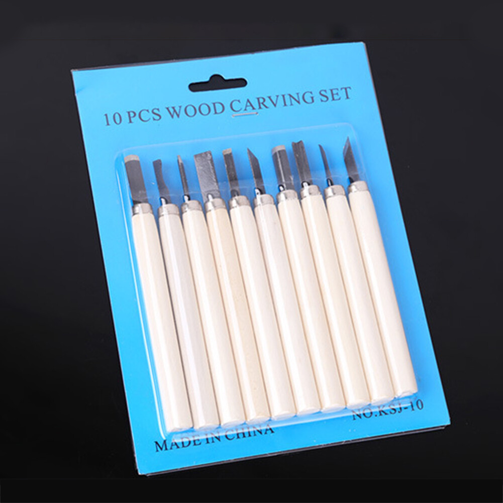 5/6/8/10/12Pcs Wood Carving Chisel Sculpting Knife Gouges Woodworking Tools Set