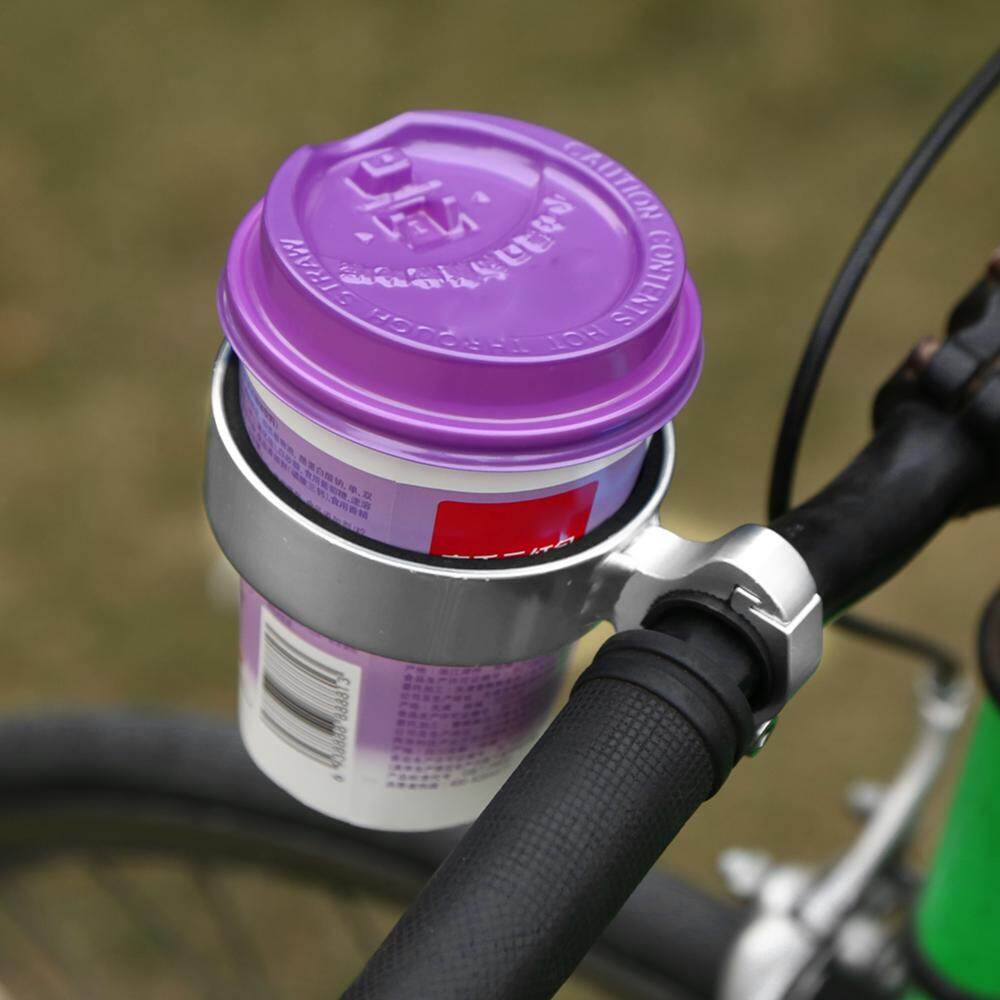 Portable Bicycle Cup Holder Mount Milk Tea Drink Bottle Shelf Stand Container