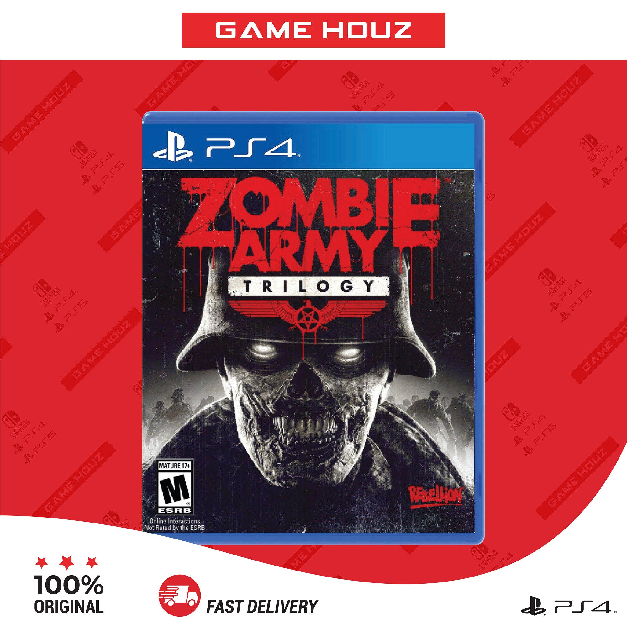 (PS4) Zombie Army Trilogy (R2 ENG) Lazada