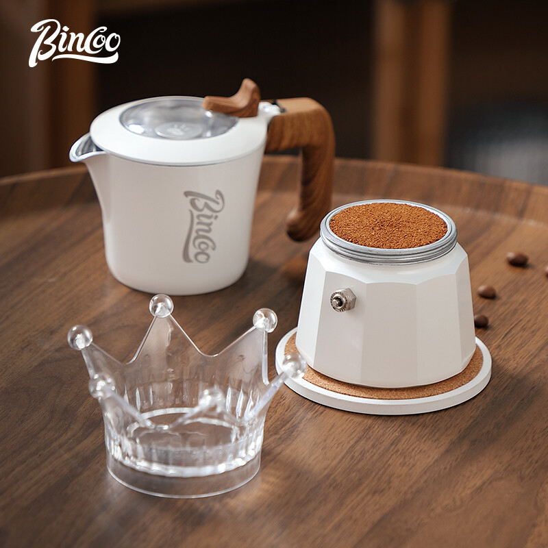Bincoo đôi Van Bình pha Moka Bình đựng cà phê nhà máy pha cà phê nhỏ ấm moka