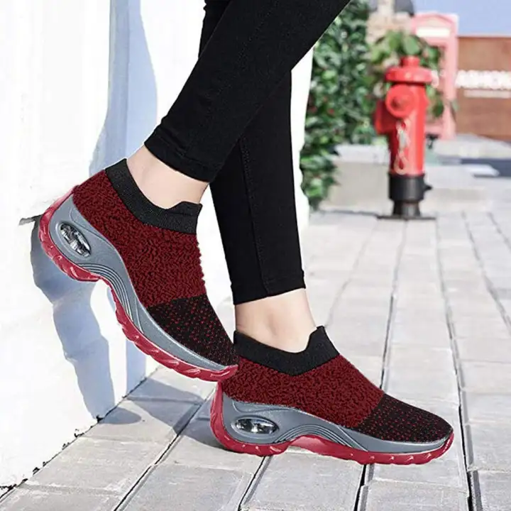 women's walking shoes sock sneakers
