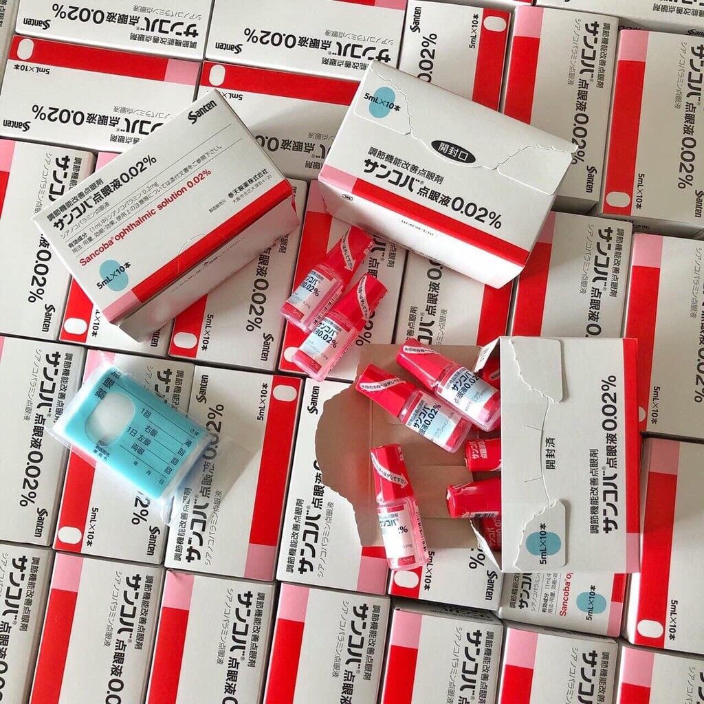 Nhỏ Mắt Cận Thị Sancoba Nhật Bản 5ml