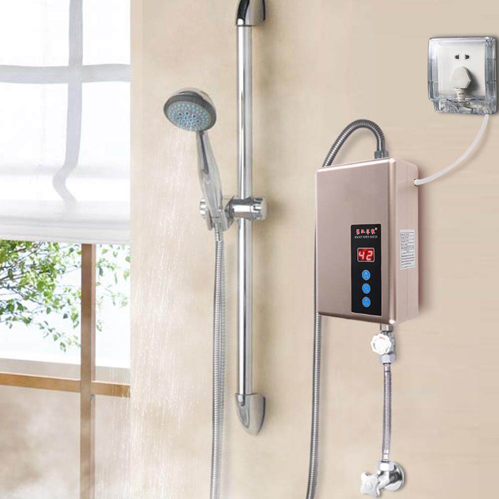 MeetBeauty 220V 5.5KW Mini Instant Water Heater Tankless Shower Hot Water System Kitchen