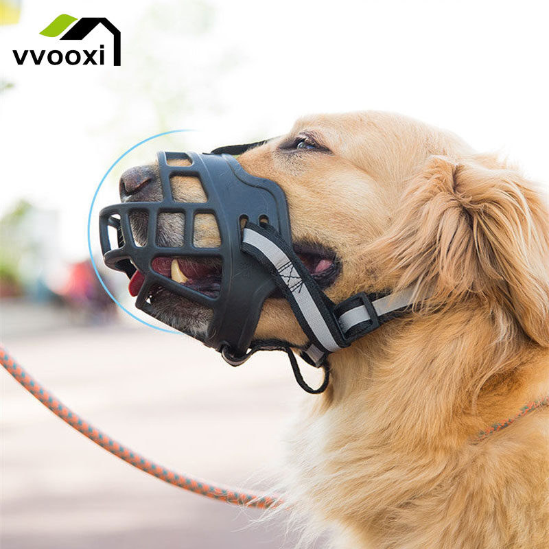 Dog Muzzle Breathable Basket Muzzles for Small Medium Large and XLarge