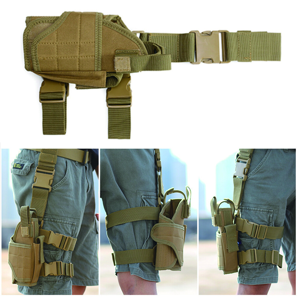 Hittime Universal Tactical Molle Leg Holster Right Handed Tactical TBag